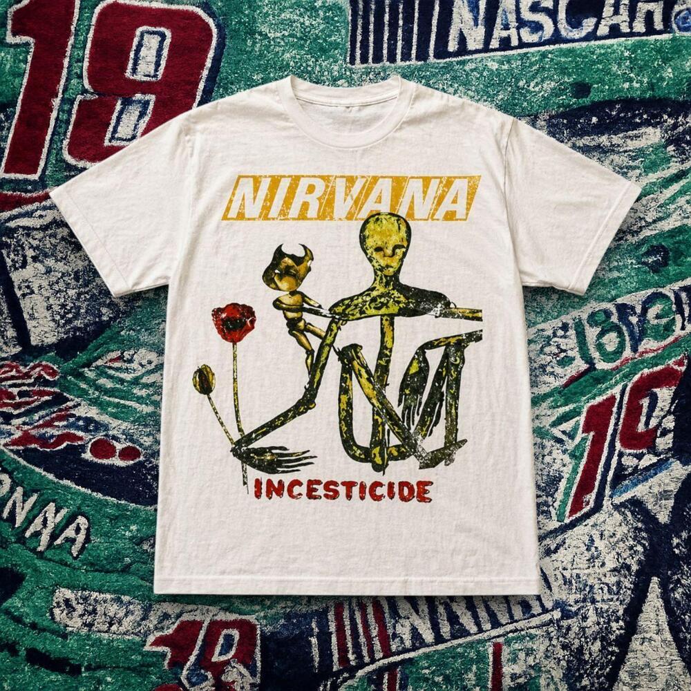 Nirvana In Utero Graphic Tee White Unisex